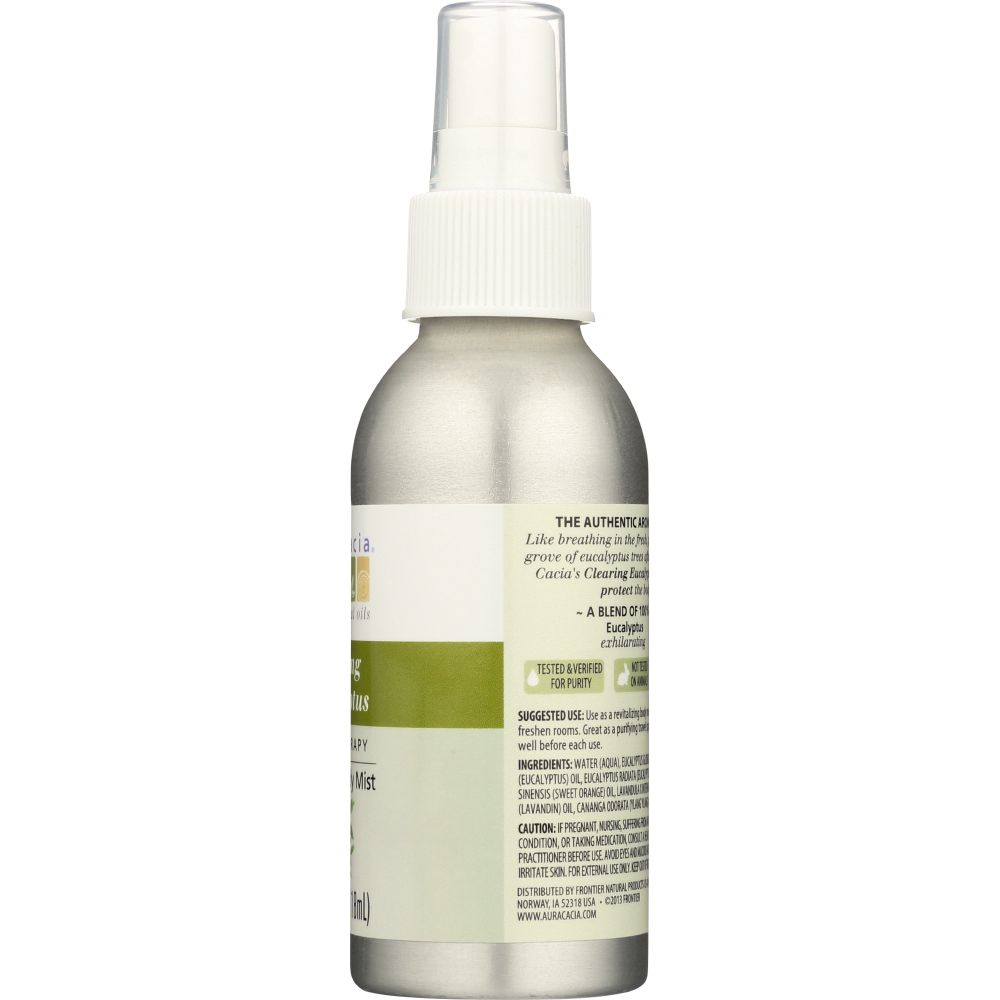 AURA CACIA: Eucalyptus Harvest Aromatherapy Mist, 4 Oz